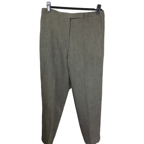 Larry Levine Suits Green 3 pc Set Blazer Skirt Pants 10 - Picture 2 of 9